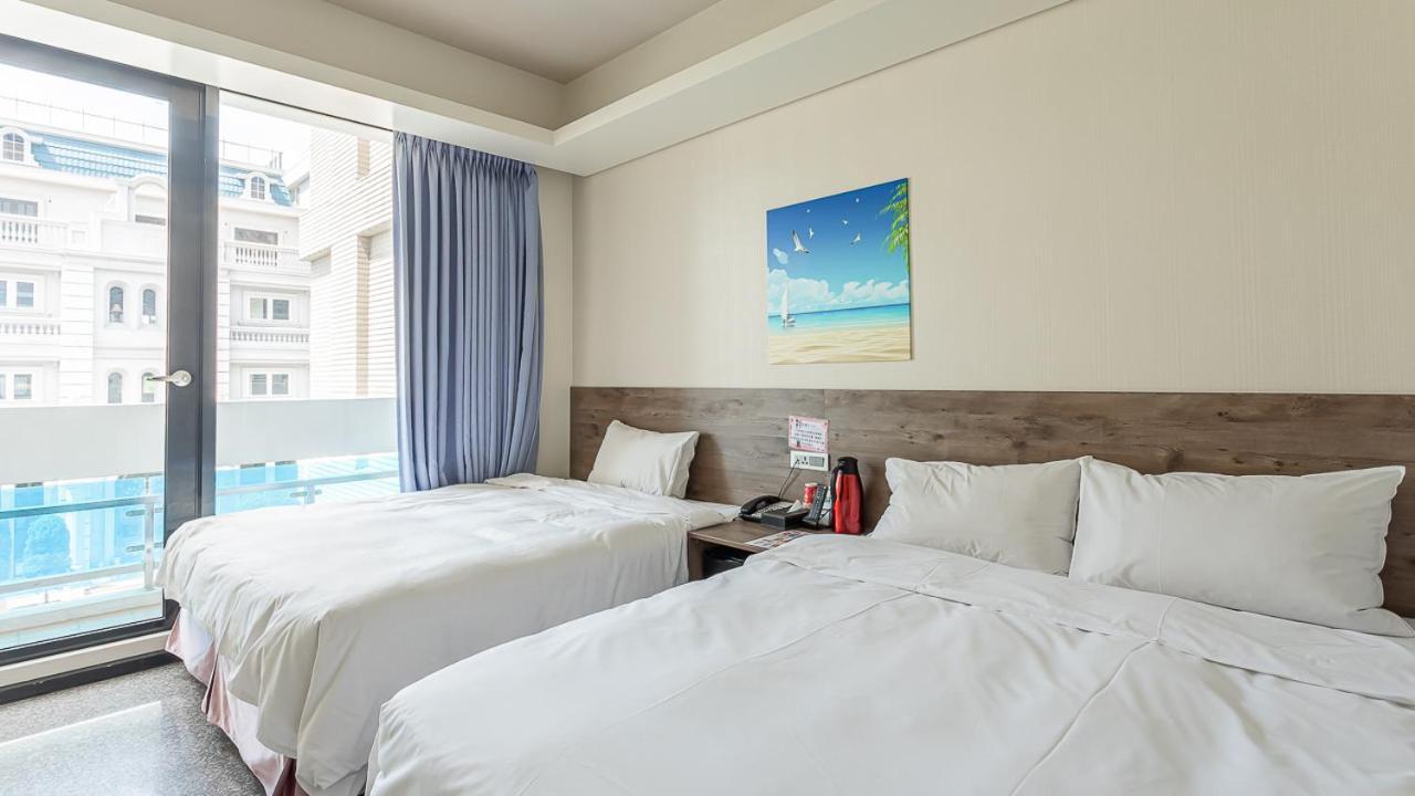 九九商旅 Hotel Тайджун Екстериор снимка